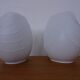Mid-Century Op Art Vases by M. Frey for Kaiser, Germany, 1960s, Set of 2