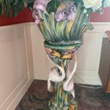 Pot cover on stand