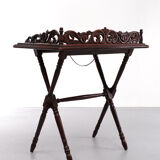 Antique Mahogany tray table Victorian 1880 England