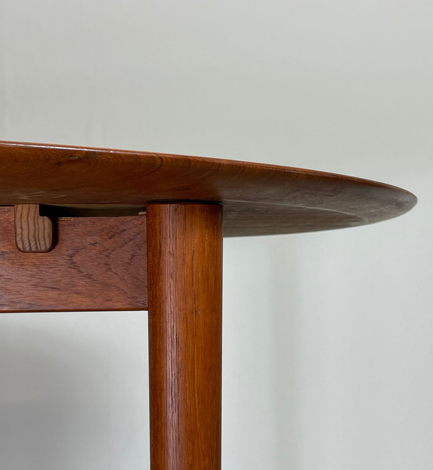 Round Dining Table in Teak by Hvidt&Mølgaard, Denmark 1950s