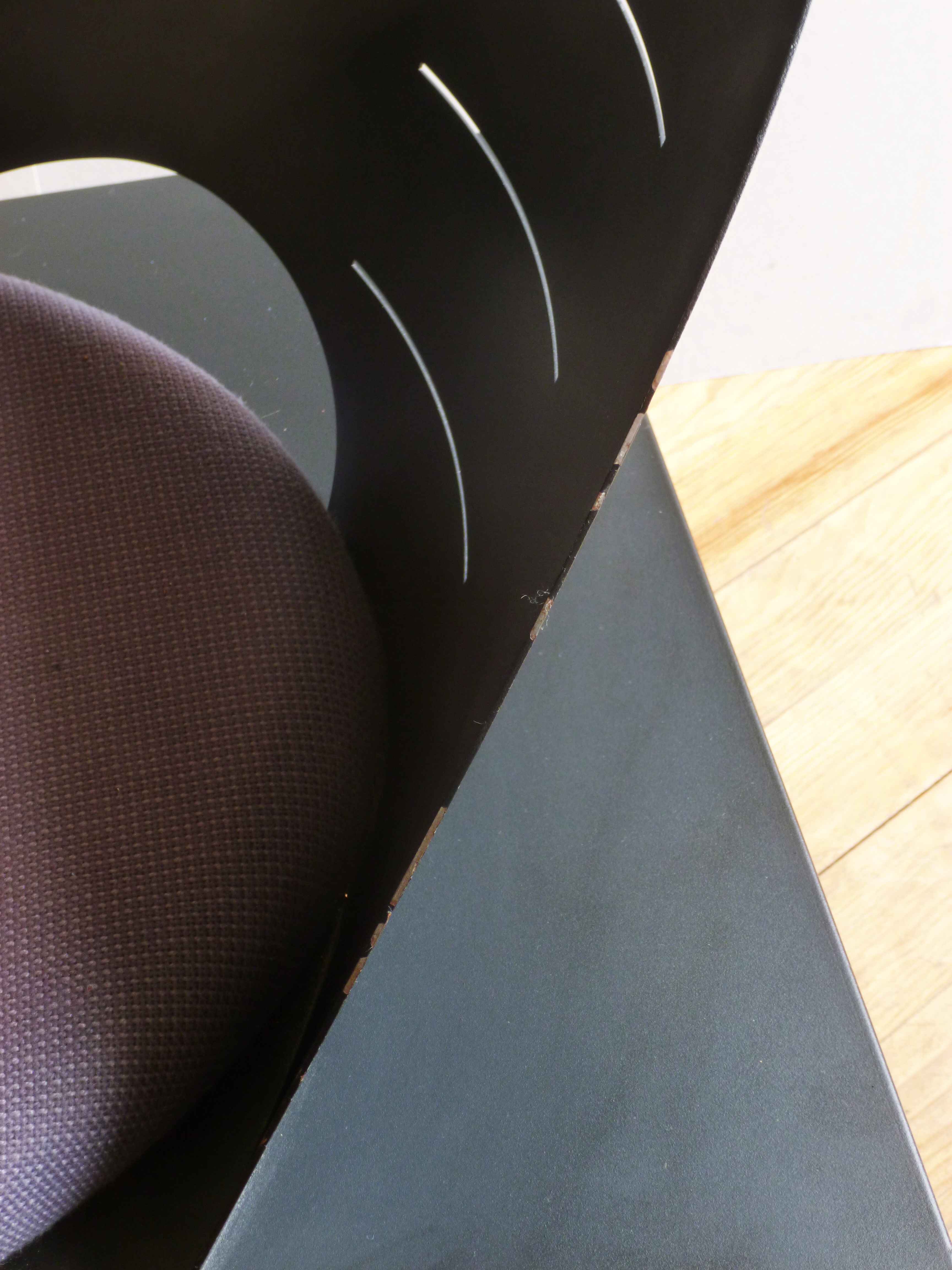 Fauteuil design Patrice Bonneau, édition Genexco, années 80