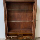 Walnut window of the nineteenth century