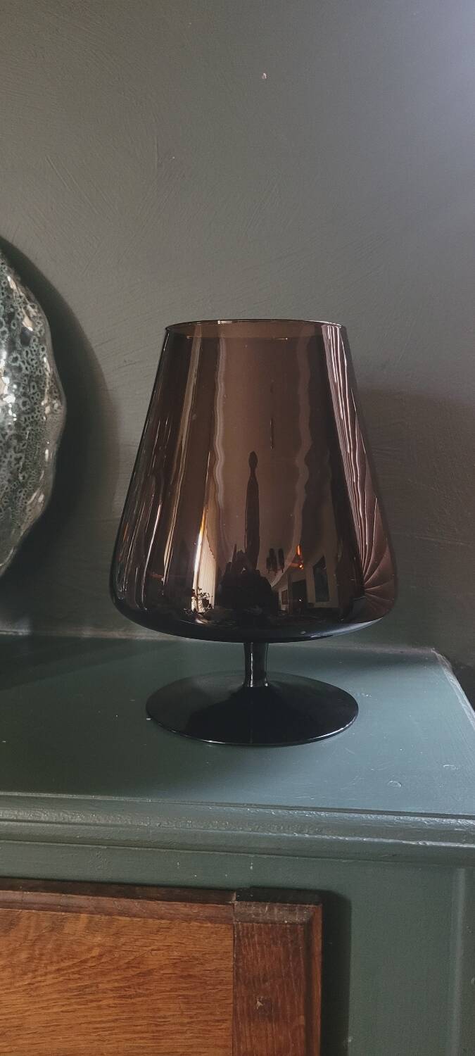 Vase ingrid glashütte 70's