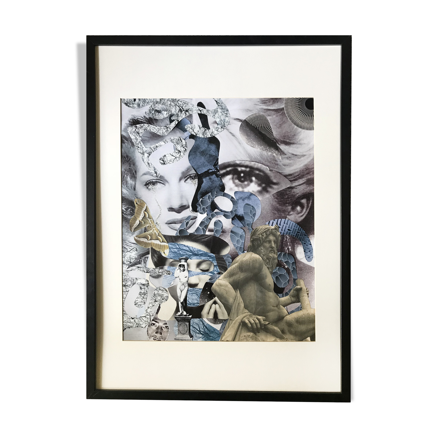 Collage original féminité