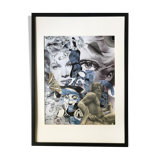 Collage original féminité