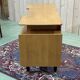 Bureau anglais des années 70 en chêne blond