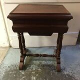 Mahogany worker table early twentieth