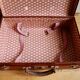 Valise vintage bordeaux "la favorite"