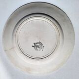Terre de Fer plate with floral garland