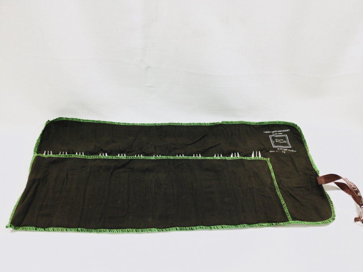 12 vendôme cake forks old size, Christofle