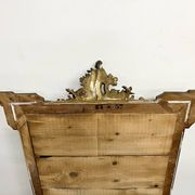 Napoleon III "rocaille" mercury mirror