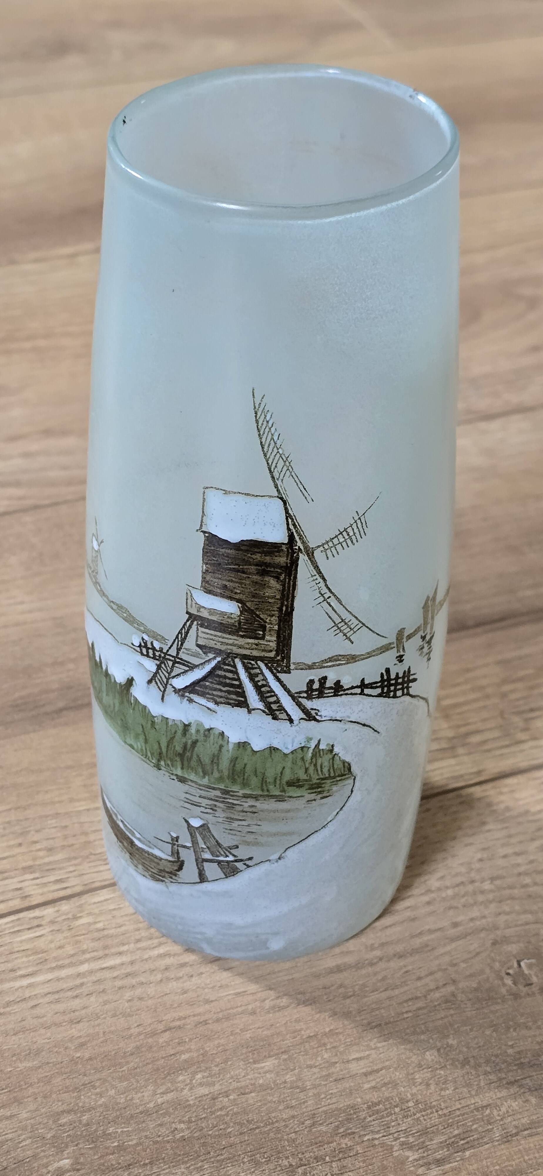 Art Deco vase signed JEM