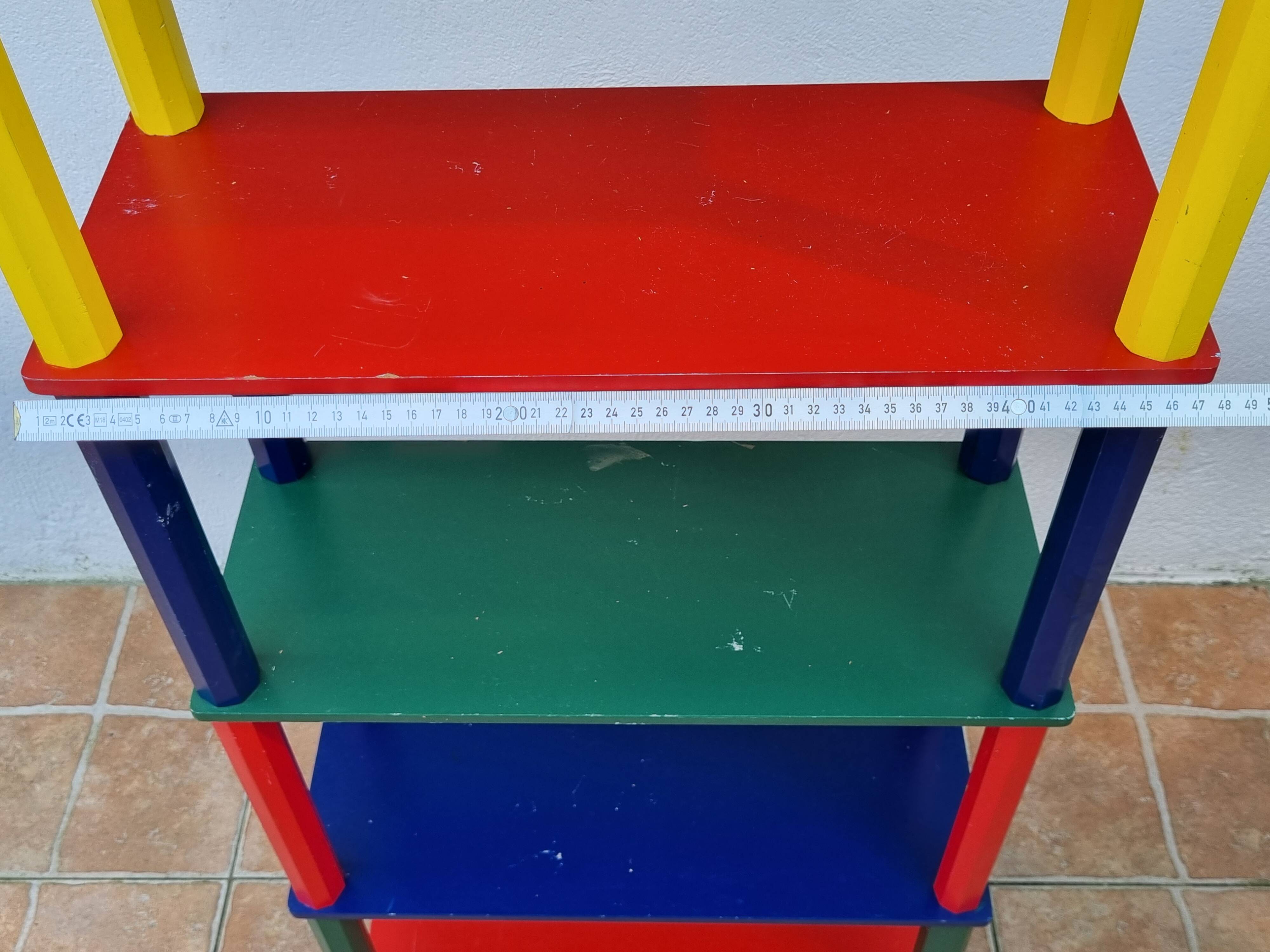 “Pencil” shelf by Pierre Sala, 1980s, 122 cm