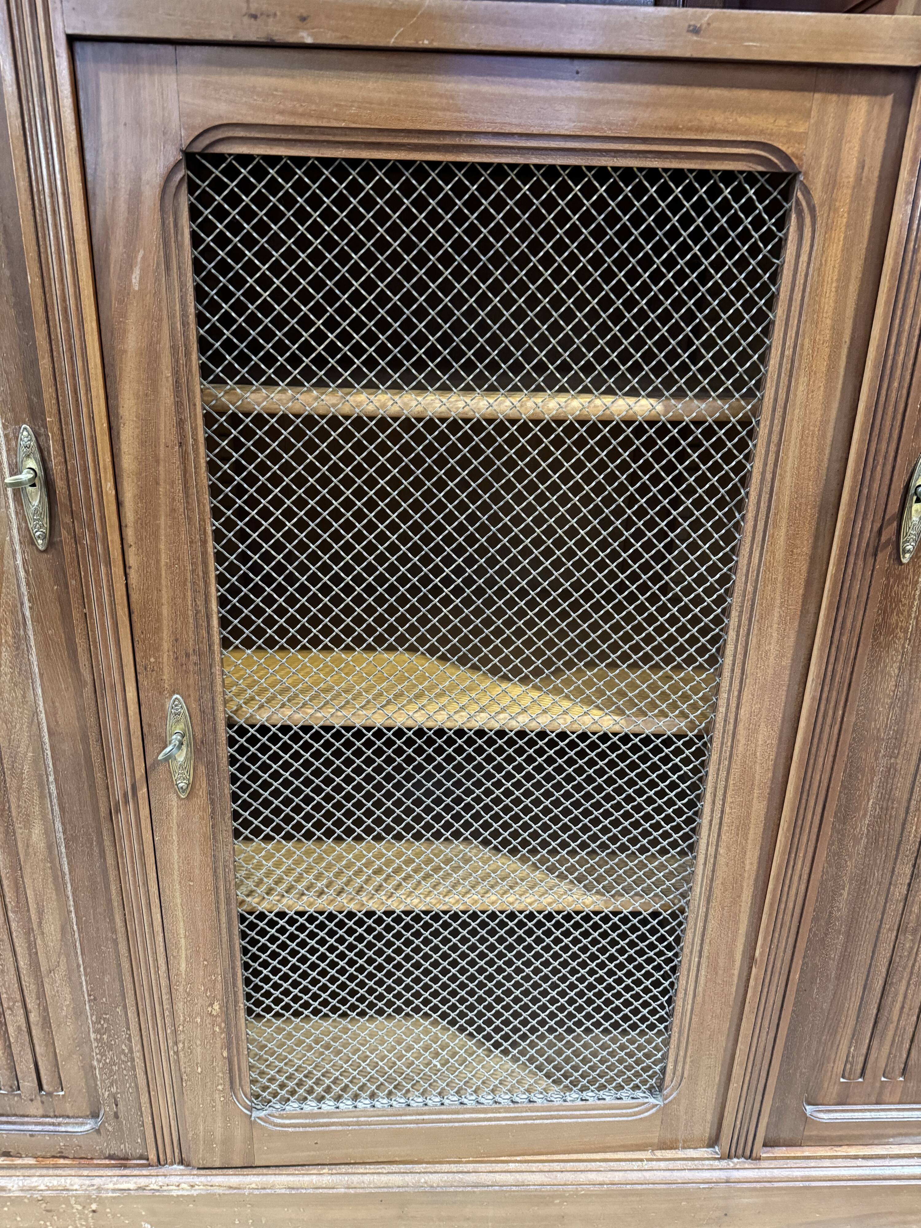 Art Deco Walnut Office Cabinet
