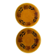 Set of 2 plates in earthenware of St Amand