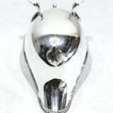 Silver sauceboat, England
