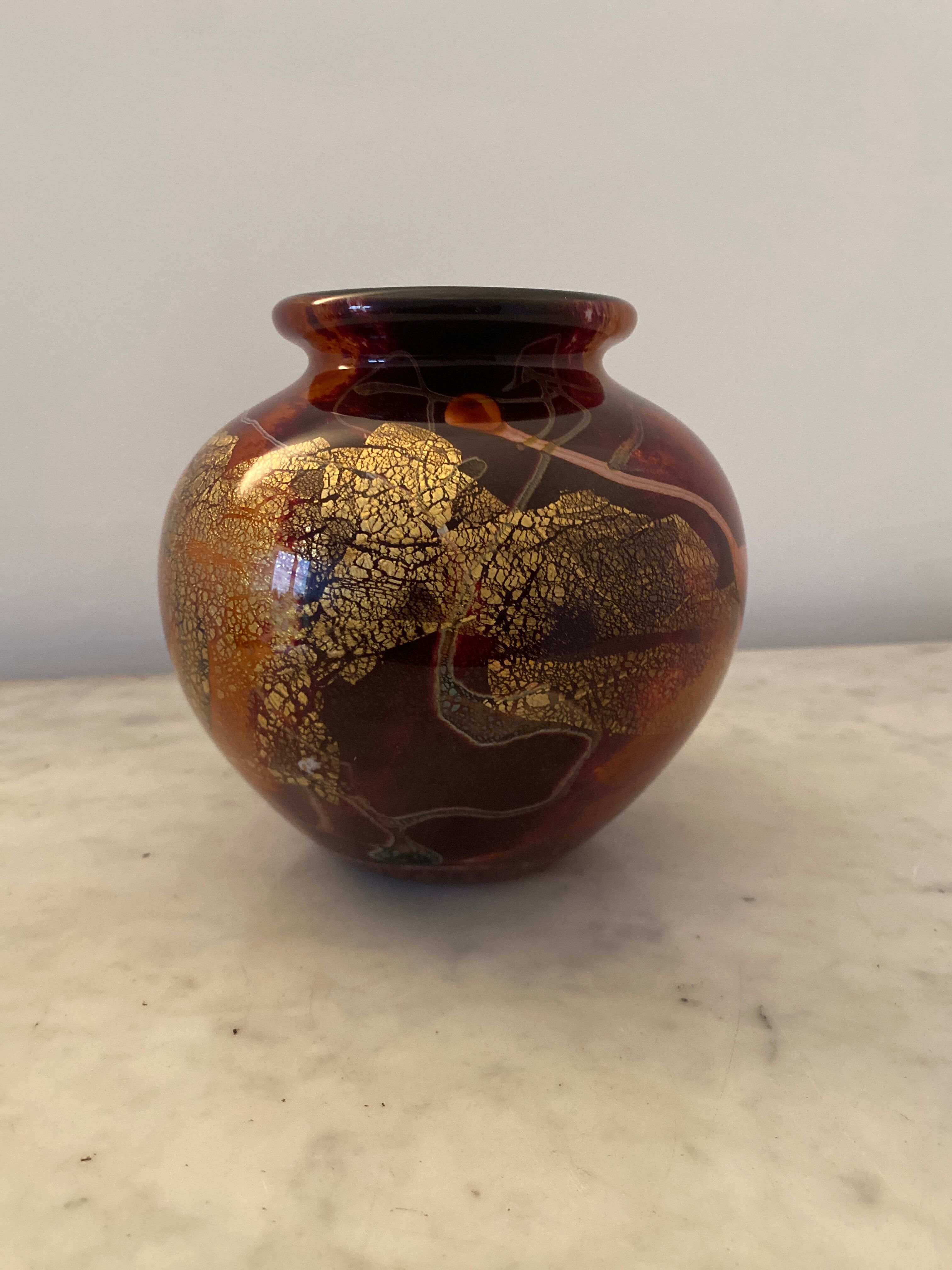 Glass vase from Biot