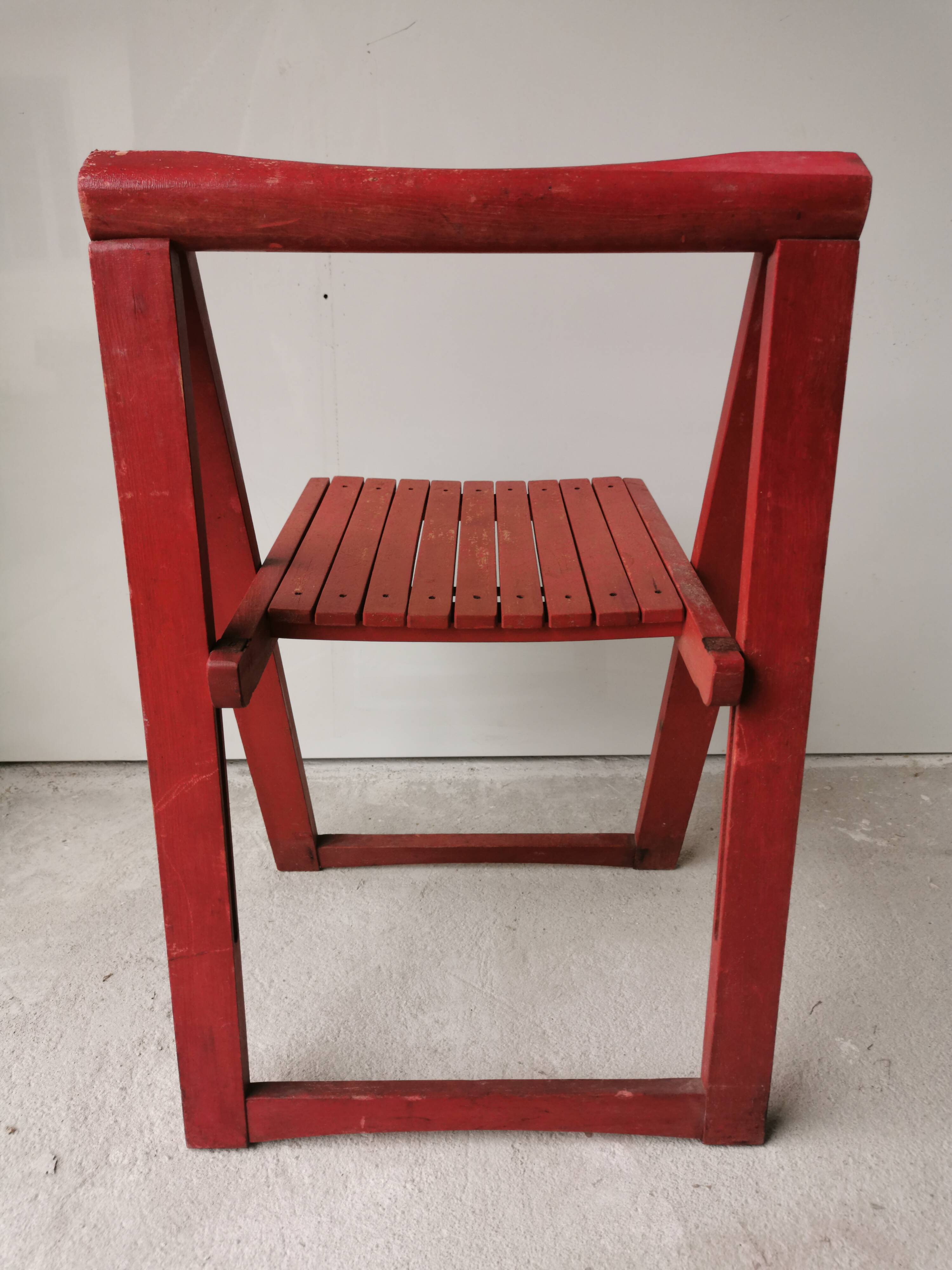 Chaise pliante vintage