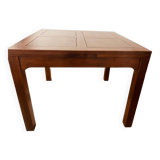 Solid wood table with extensions