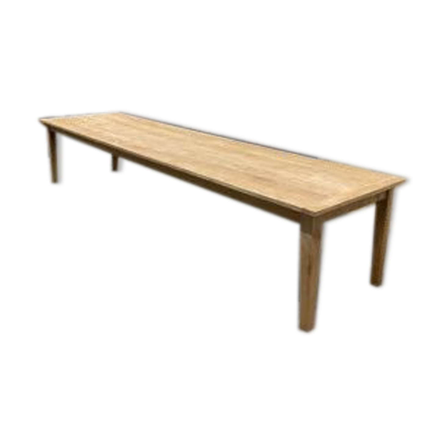 Table de ferme en chêne