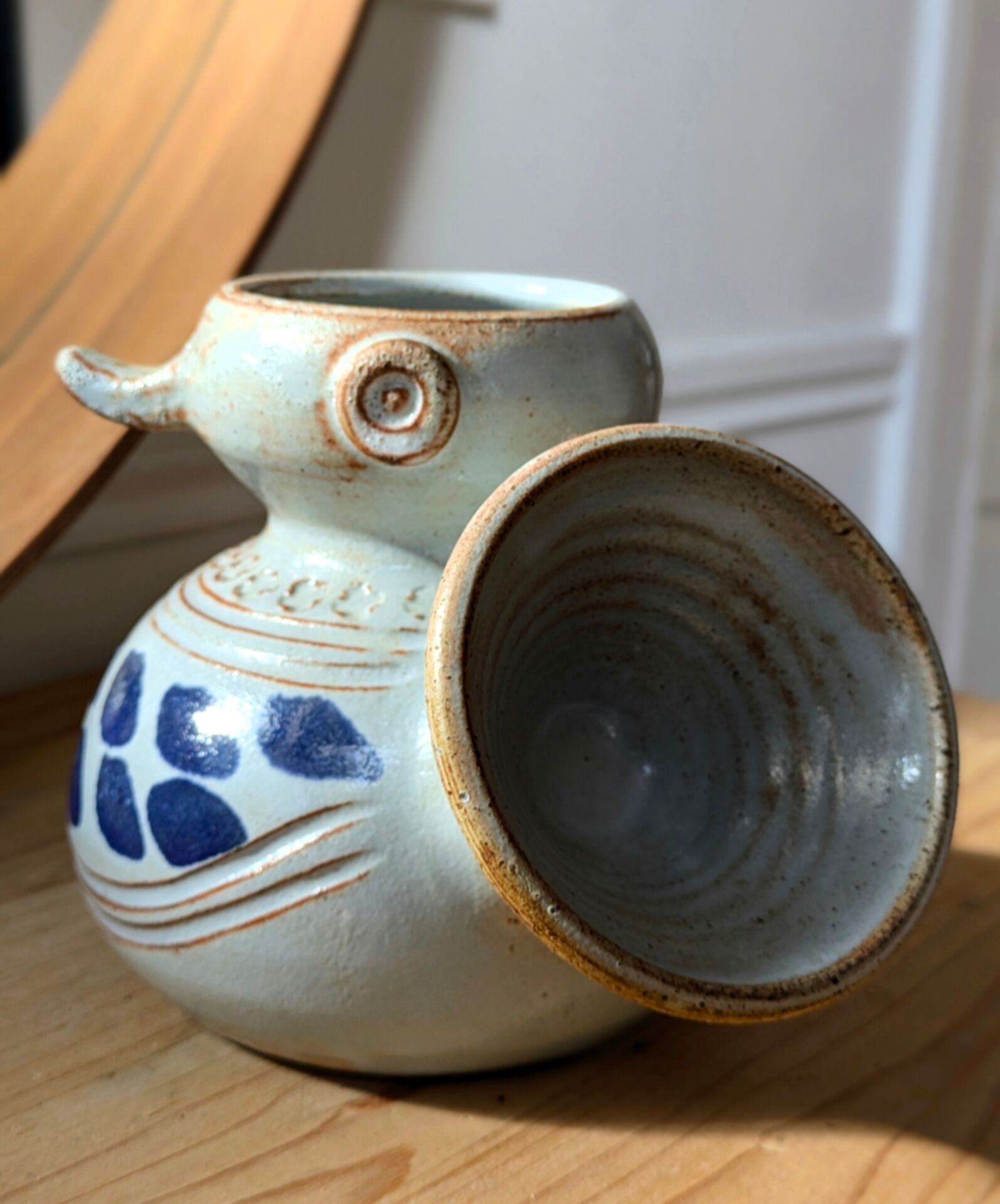 Vintage anthropomorphic vase