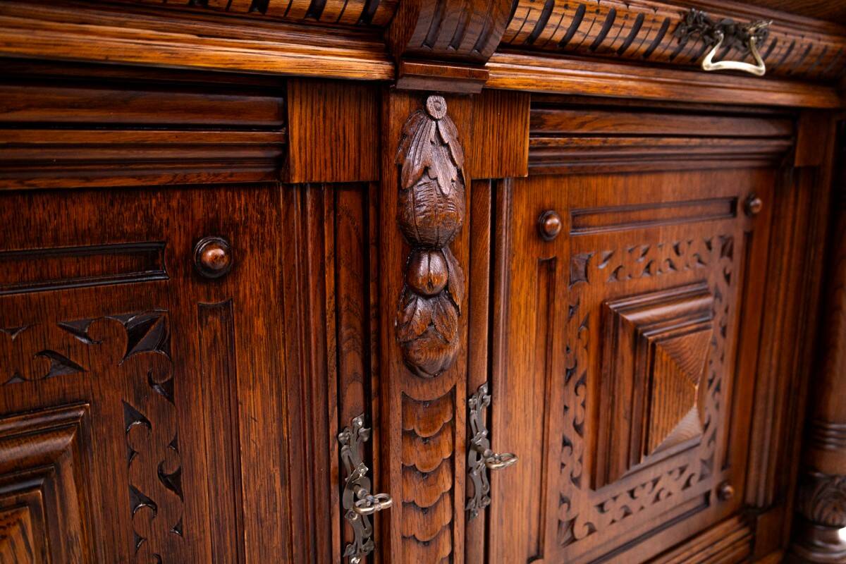 Antique chest of drawers, around 1880, Western Europe.