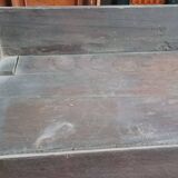 Large Louis XIII bookcase in solid oak