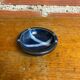 Antique Taizé Ashtray by Daniel De Montmollin, Blue Ceramic, Desi Decor