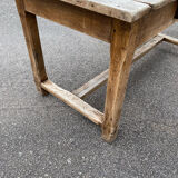Walnut farmhouse table