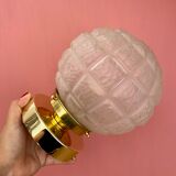 Wall lamp vintage art deco globe