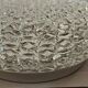 Set of 2 hammered glass ceiling lights