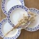 Blue pink plates