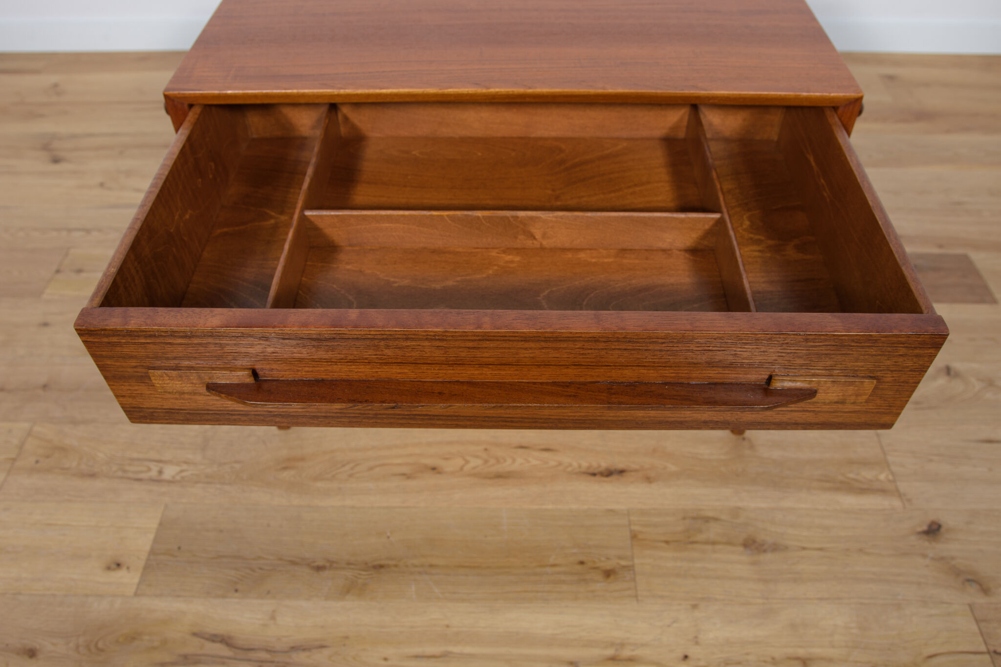 Mid Century Danish Teak Console Table , 1970s