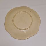 5 plates in hand-painted “faience d’art” slip