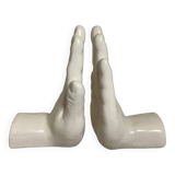 Pair of hand bookends
