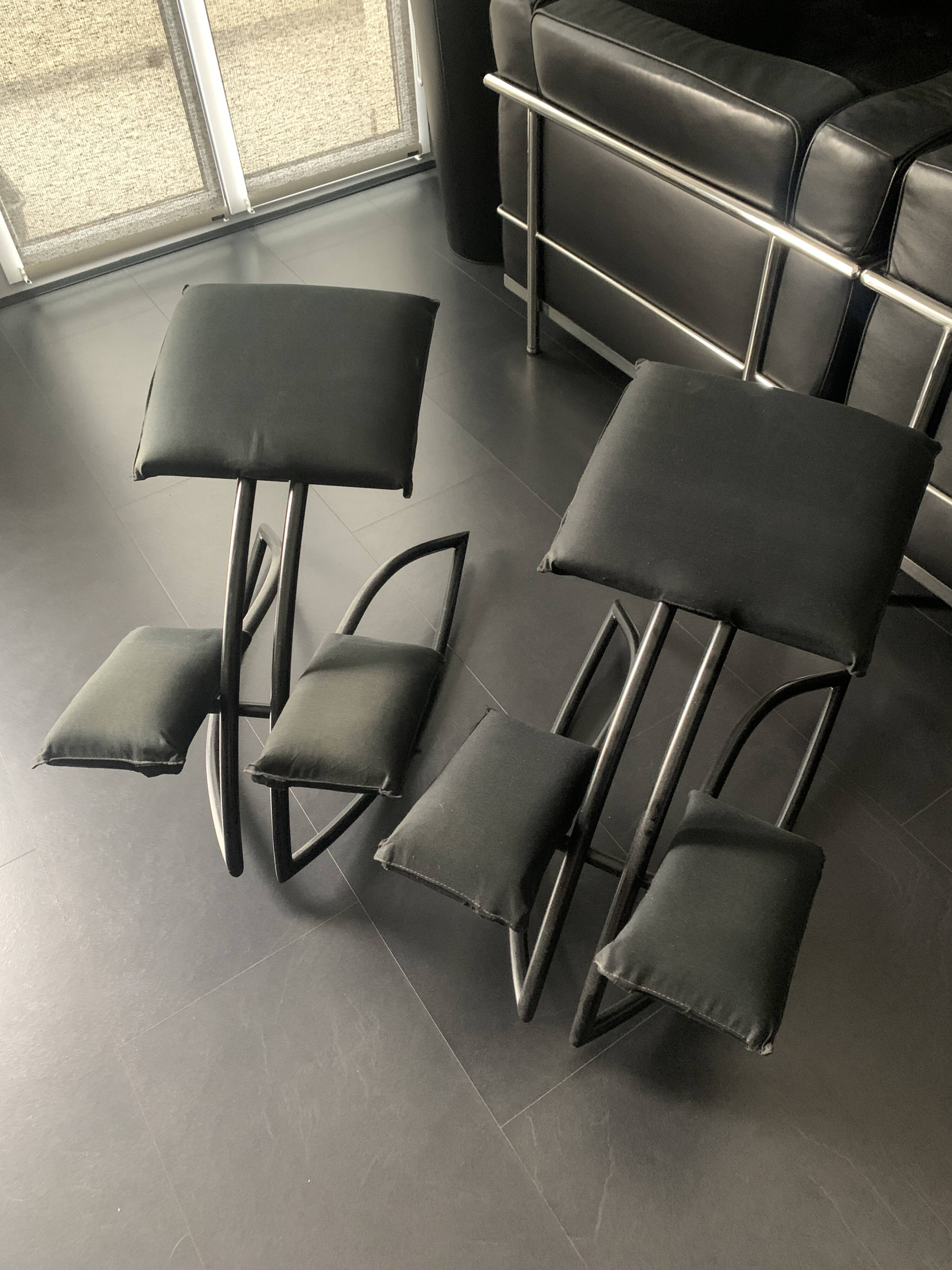 2 “Mister Bliss” seats by Philippe STARCK 1983