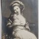 Old photograph "Madame Vigée Le Brun and her daughter" A Mouttet Paris