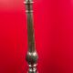Lamp foot column regulates silver tripod foot