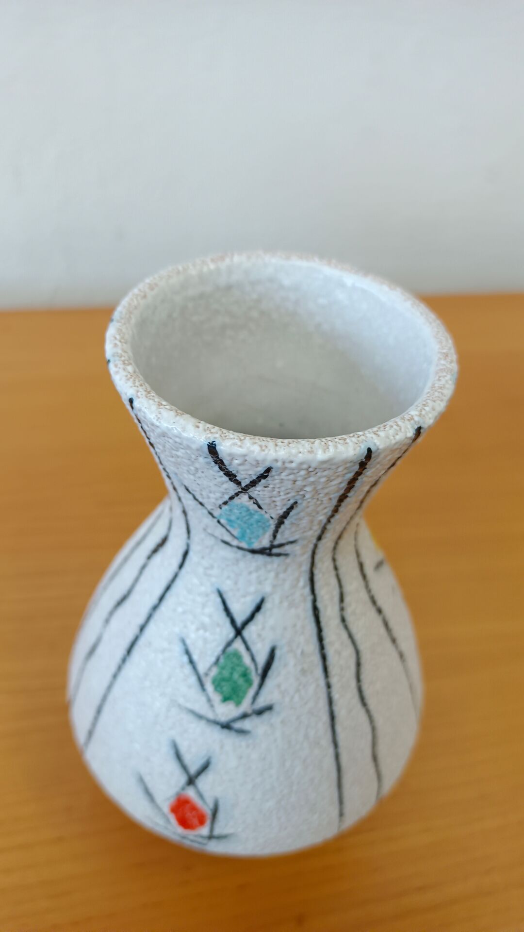 Italian ceramic vase