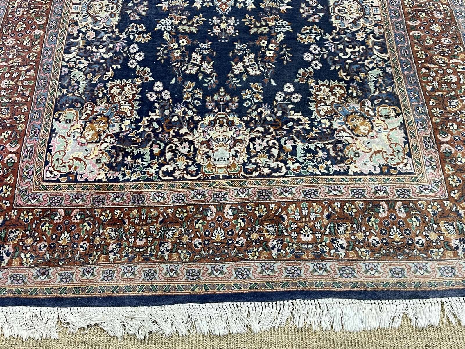 Handmade wool Iranian carpet - 2.45m x 1.40m