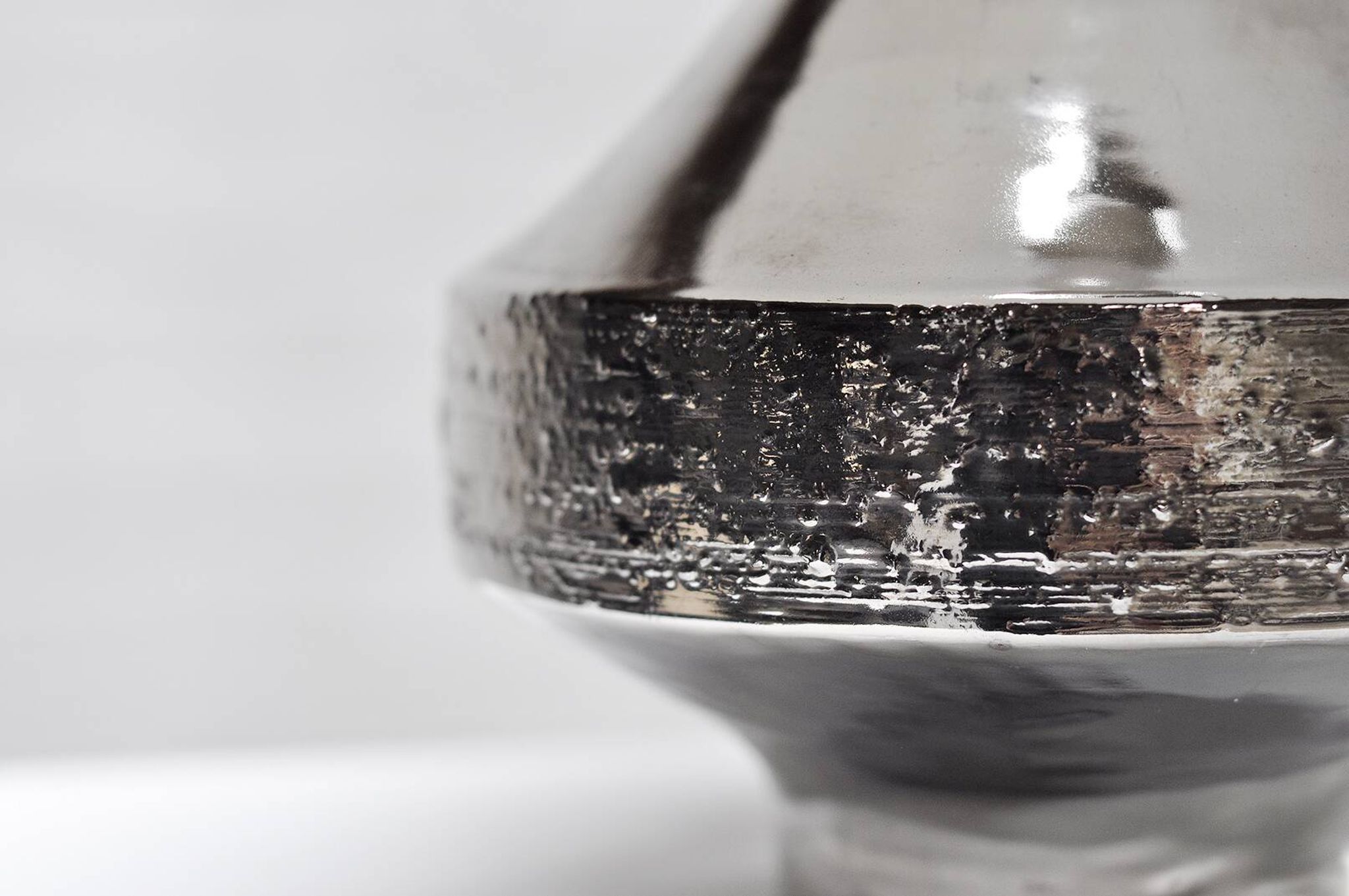 Vintage ceramic table lamp 1970s