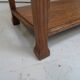 Antique oak sidetable