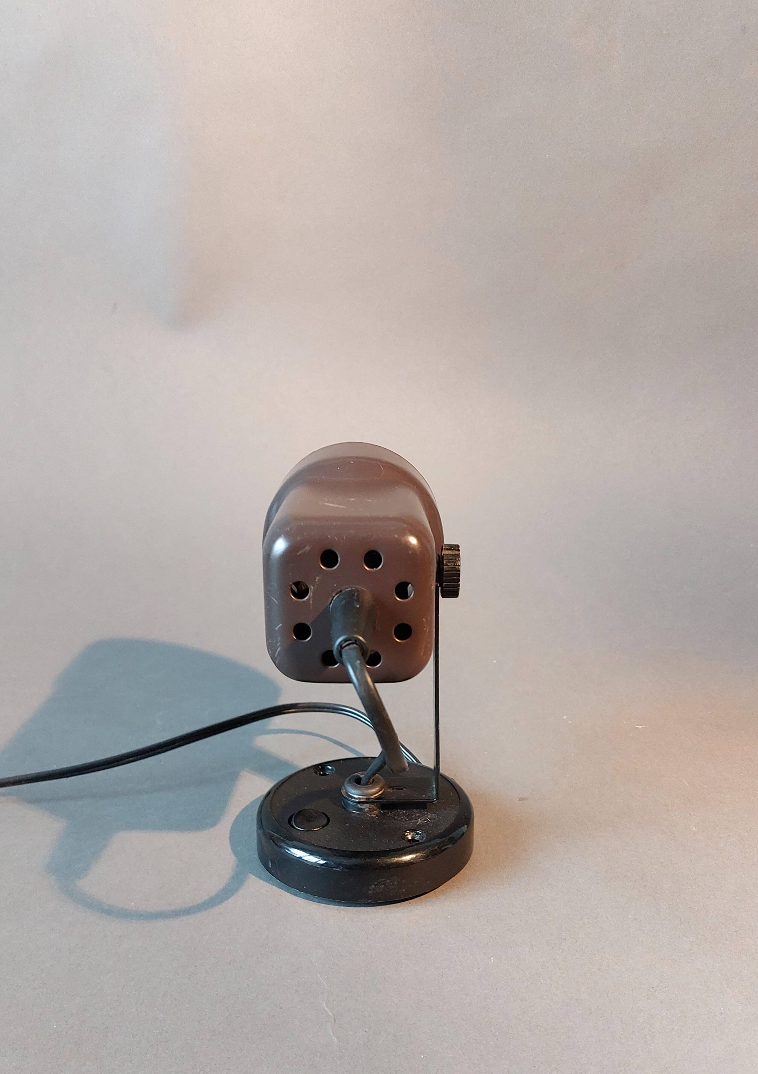 West Germany adjustable wall light in brown metal vintage 1960/1970.