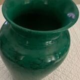 Vase en céramique verte