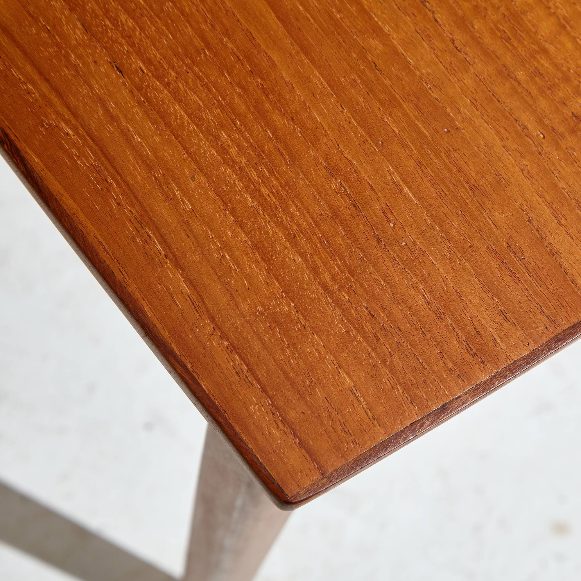 Restored teak and beech desk