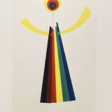 1970s Man Ray Limited Edition Lithograph.