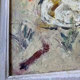 Painting Pierre Catton (1903) "The dance of the horses" HSP cf. B. Buffet + frame