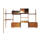 Royal System modular library by Poul Cadovius Denmark 1950 /1960