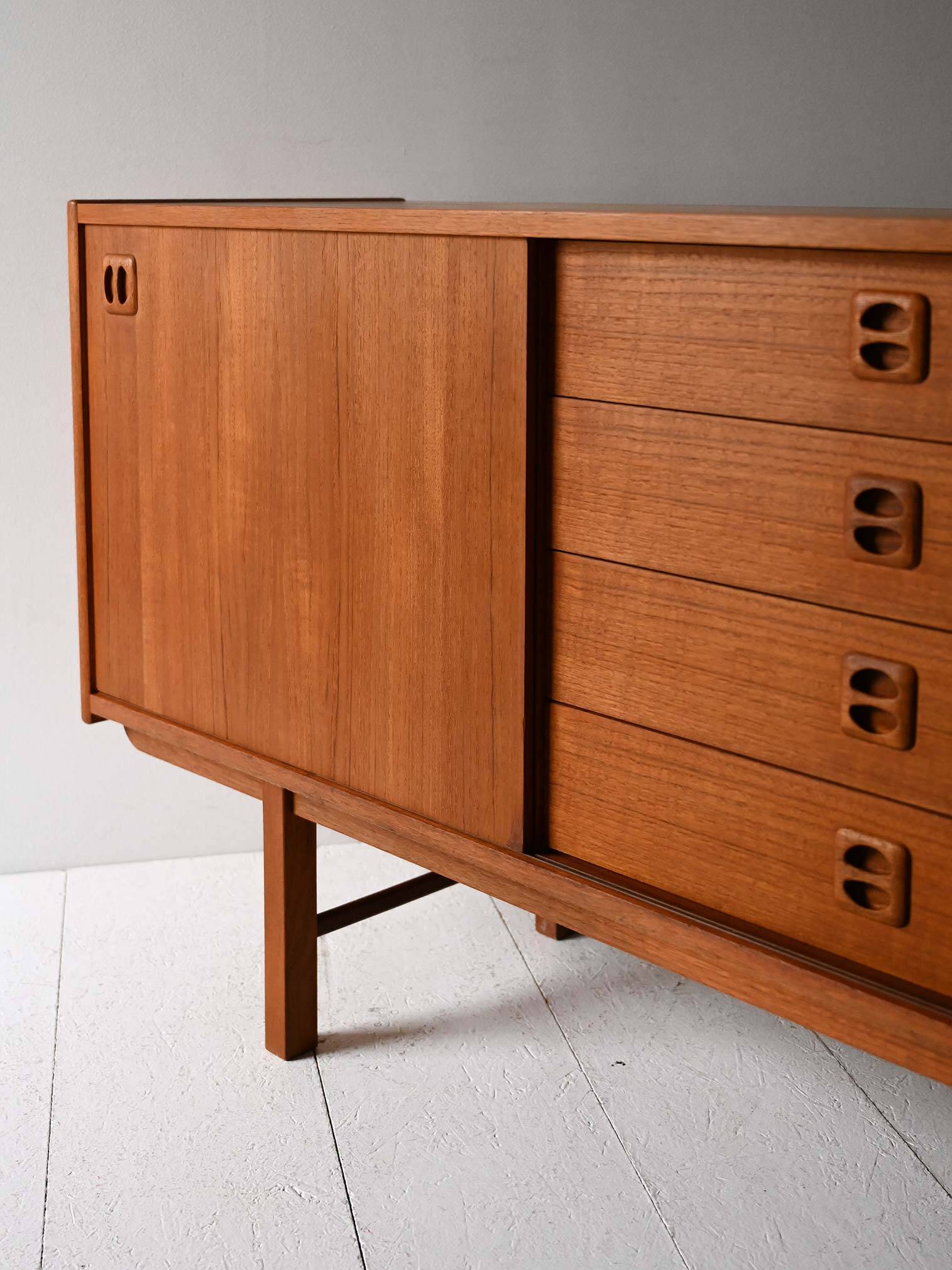 1960s Scandinavian IKEA Korsør Teak Sideboard