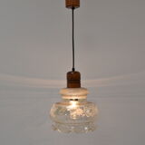 Mid-century Glass Pendant,1970's.